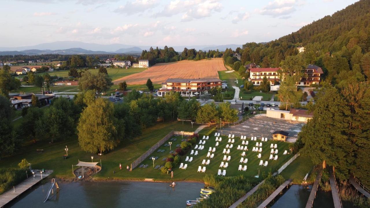 Das Alpensee Unterburg am Klopeiner See Exterior foto
